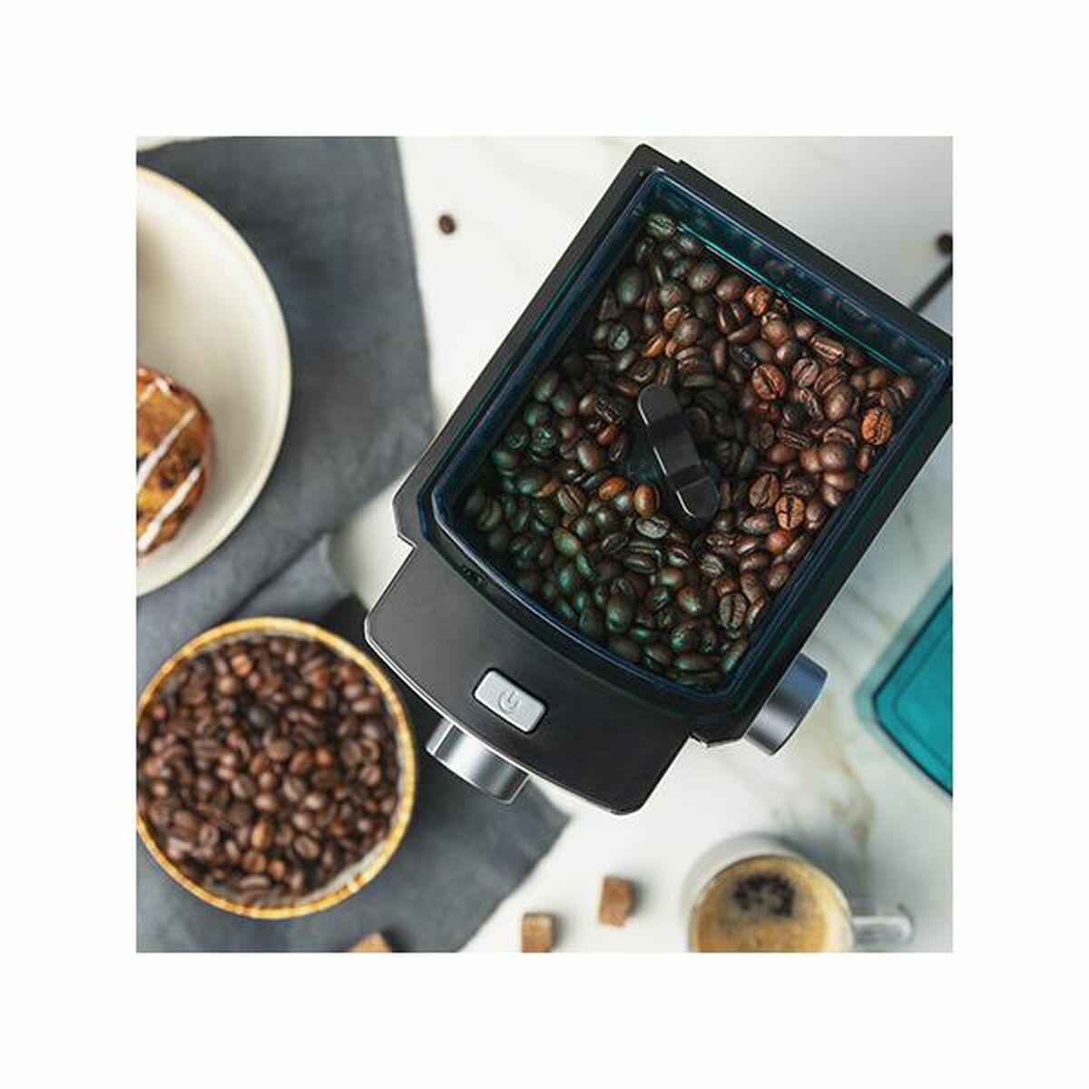 Electric Grinder Cecotec SteelMill 2000 Adjust 250 gr 150W Silver 150 W 900 g-1