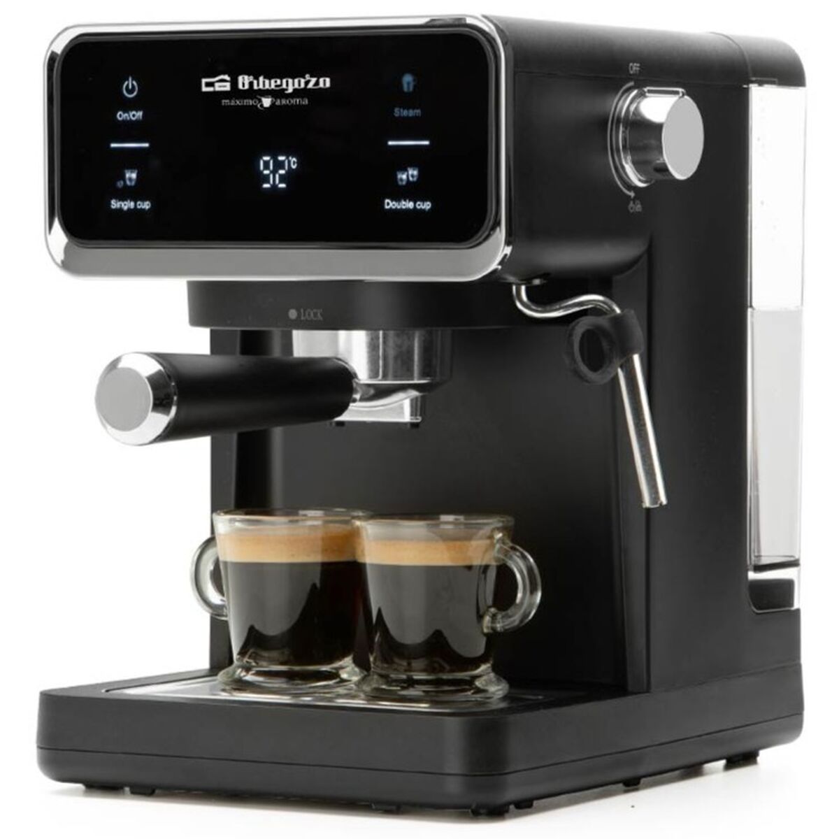 Express Manual Coffee Machine Orbegozo 18309 Black 950 W 20 bar 1 L-1