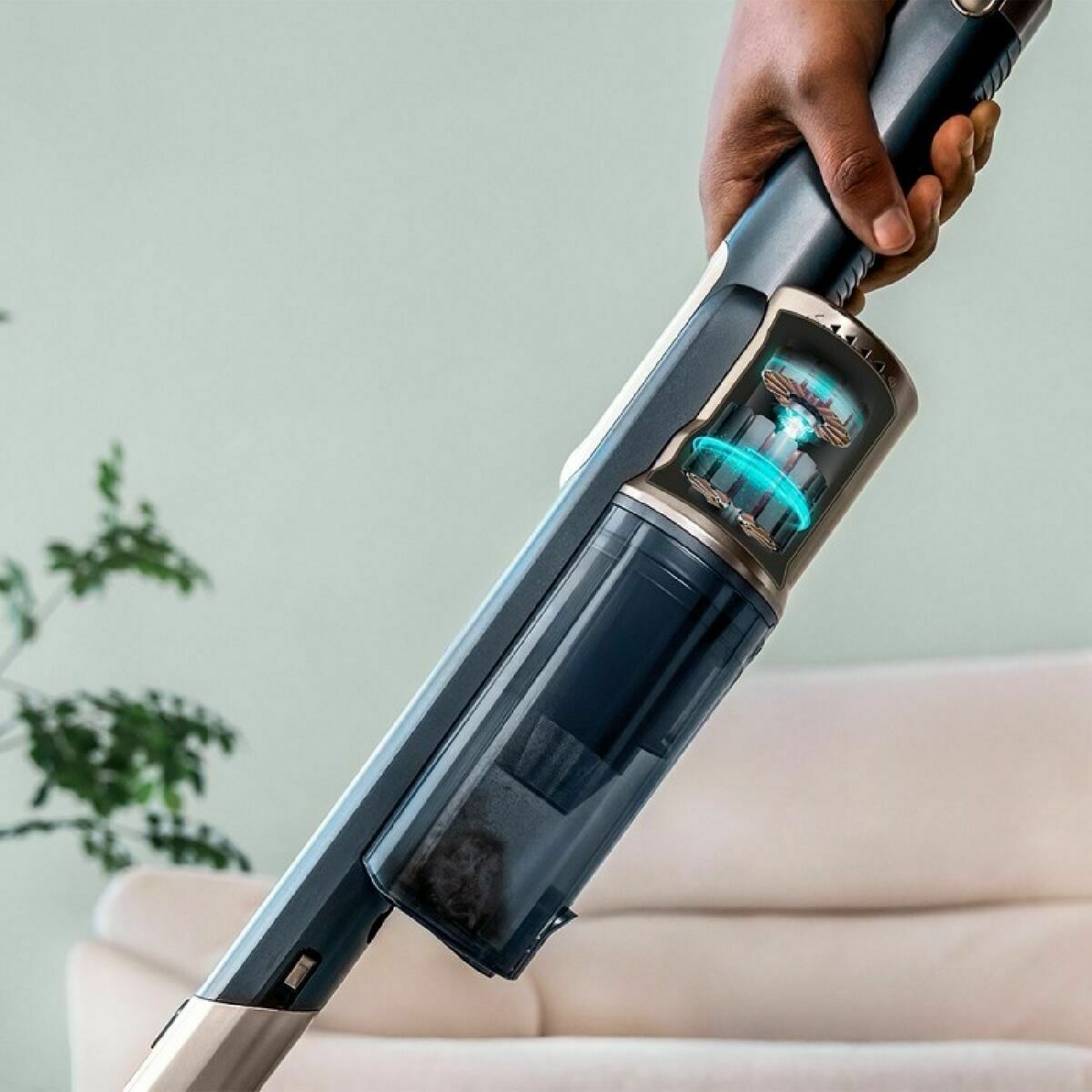 Stick Vacuum Cleaner Cecotec Scoba 2100 Station 210 W-2