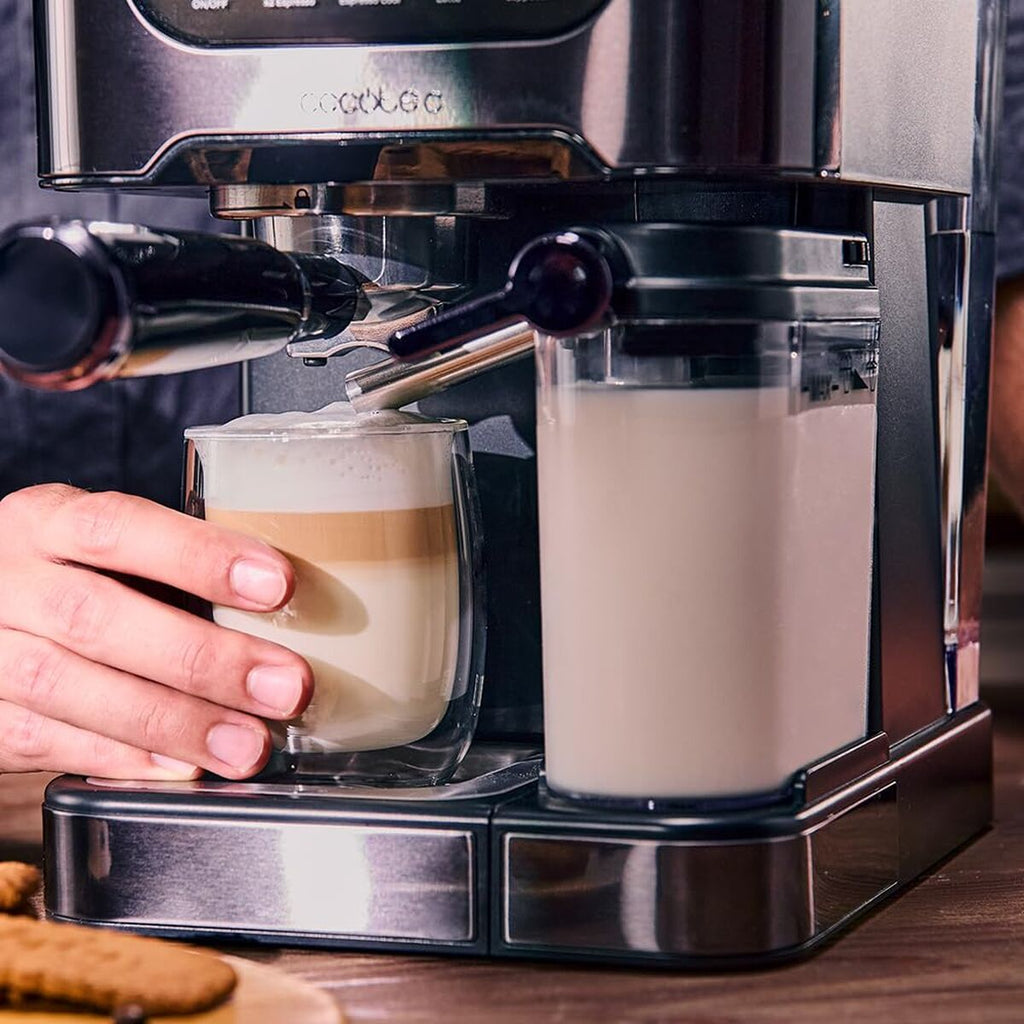 Cecotec Power Espresso 20 ColdBrew Latte 1350W 20bar Black Manual Coffee Machine-8