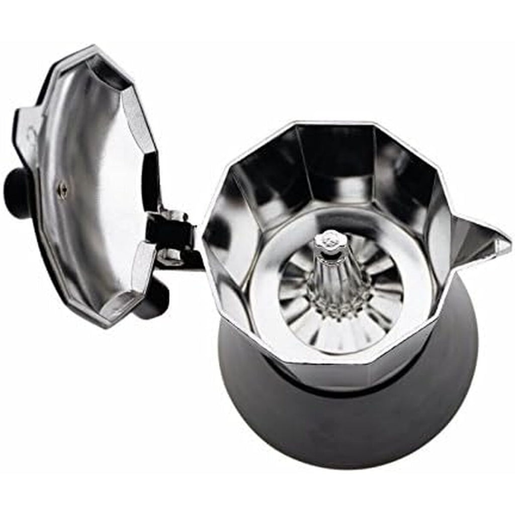 Italian Coffee Pot JATA CFI6 Black Aluminium 1 L-2