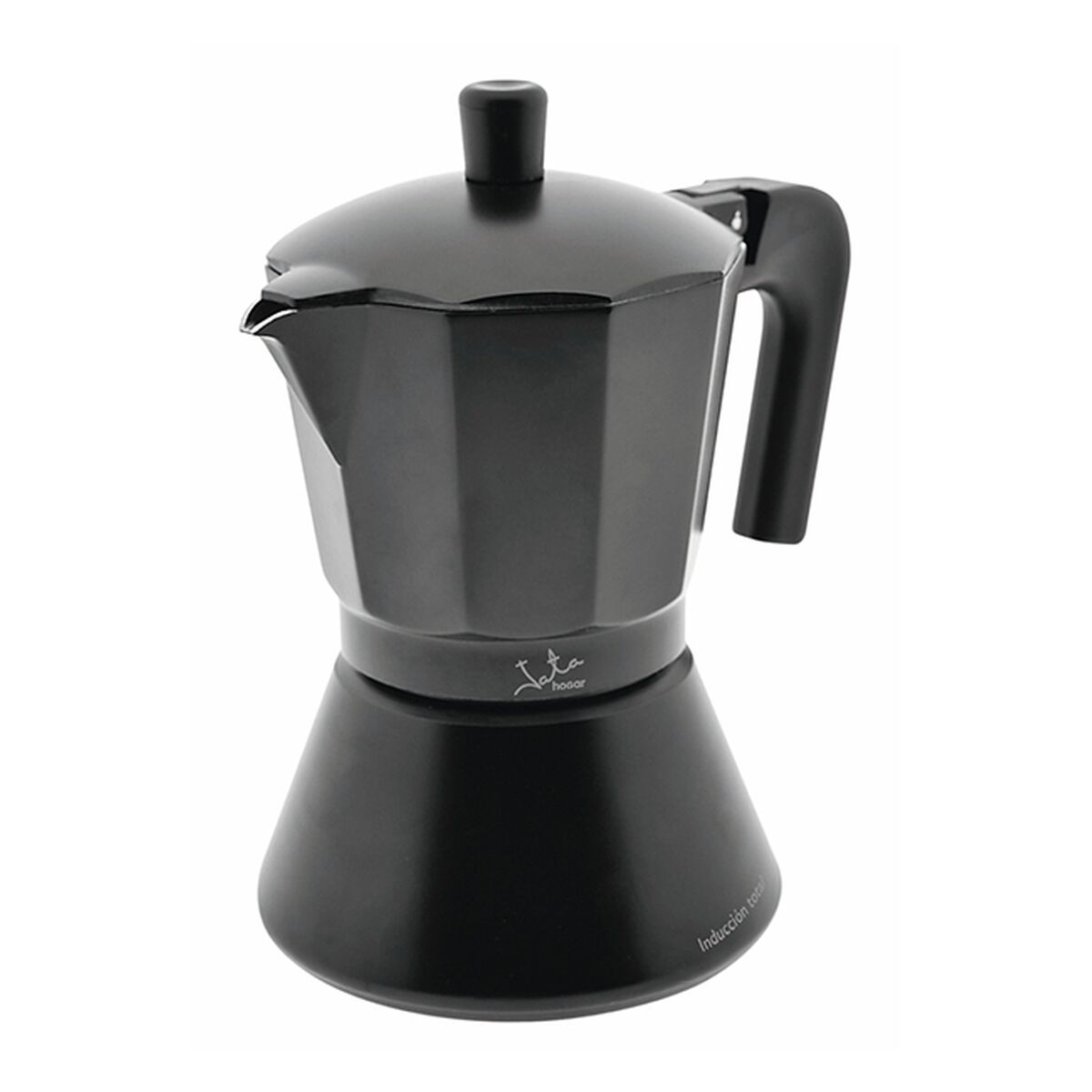 Italian Coffee Pot JATA CFI6 Black Aluminium 1 L-0