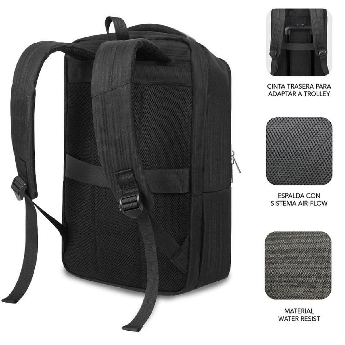 Laptop Backpack Subblim SUBBP-2BL1015 Black-12