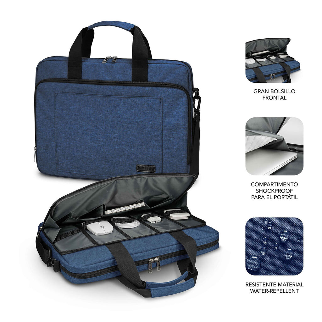 Laptop Case Subblim SUB-LB-4APLB11 Blue-14
