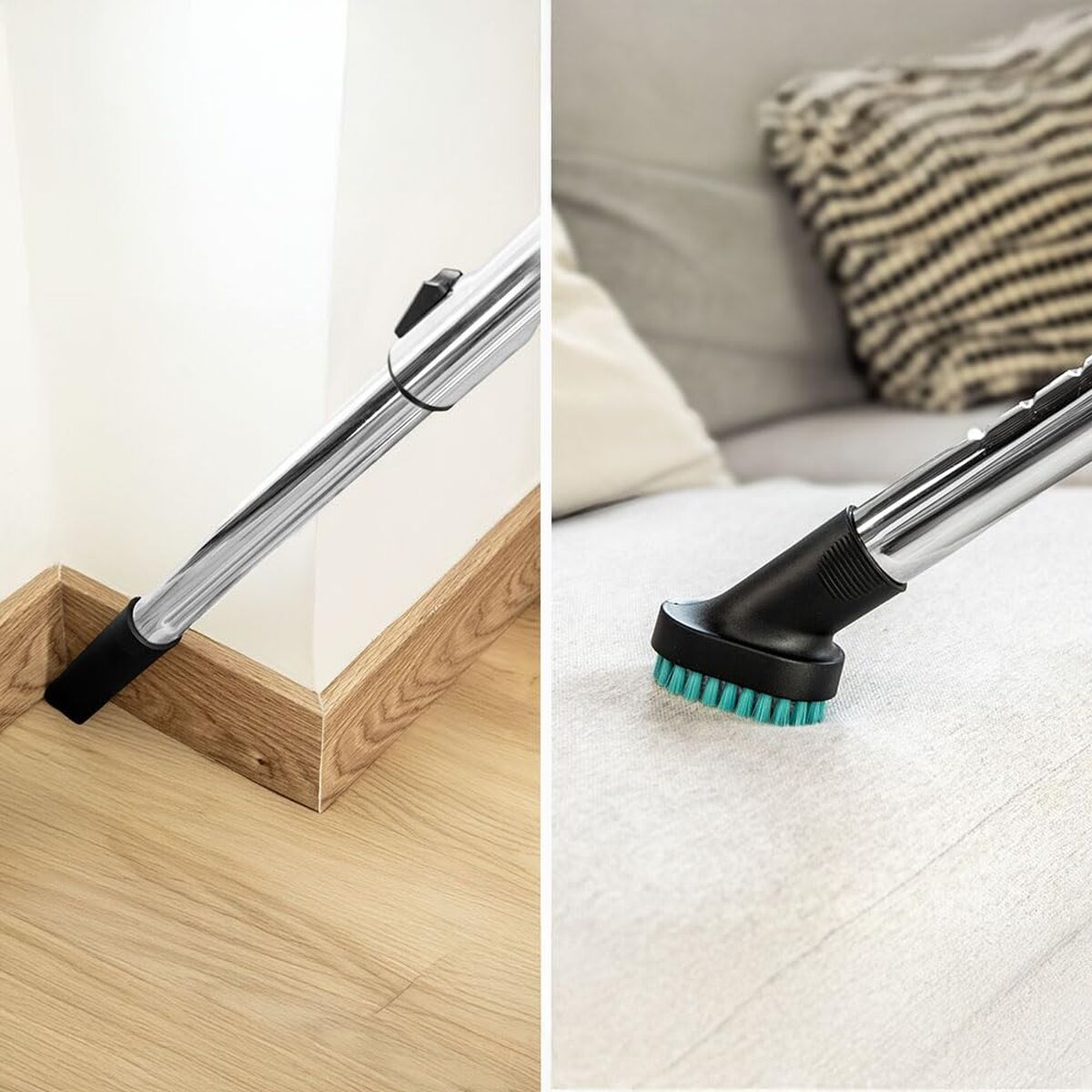 Cecotec Bagged Vacuum Conga Powerbag 2000 Compact Plus 800W 2L black wheels-3