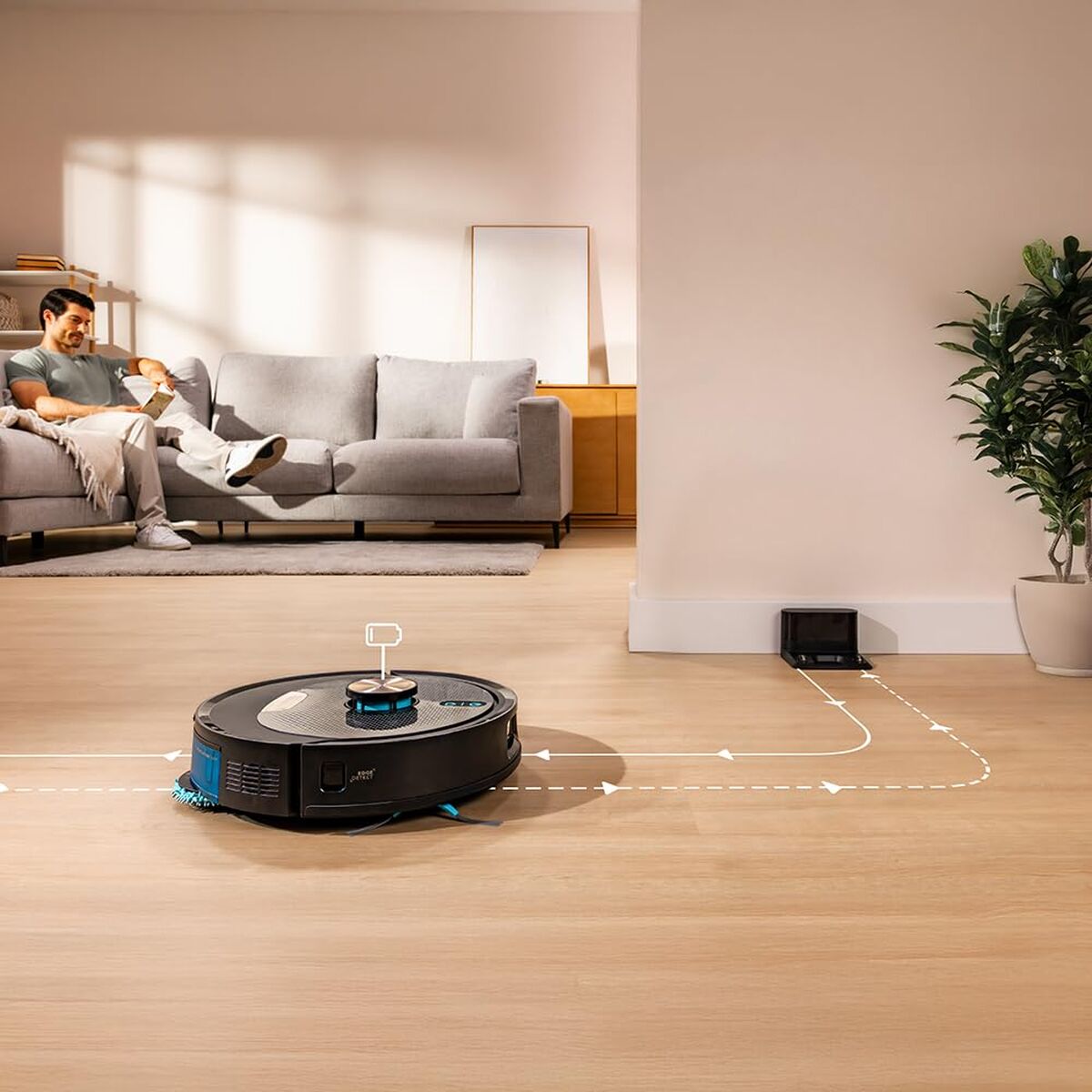 Robot Vacuum Cleaner Cecotec M100 Spin AI-9