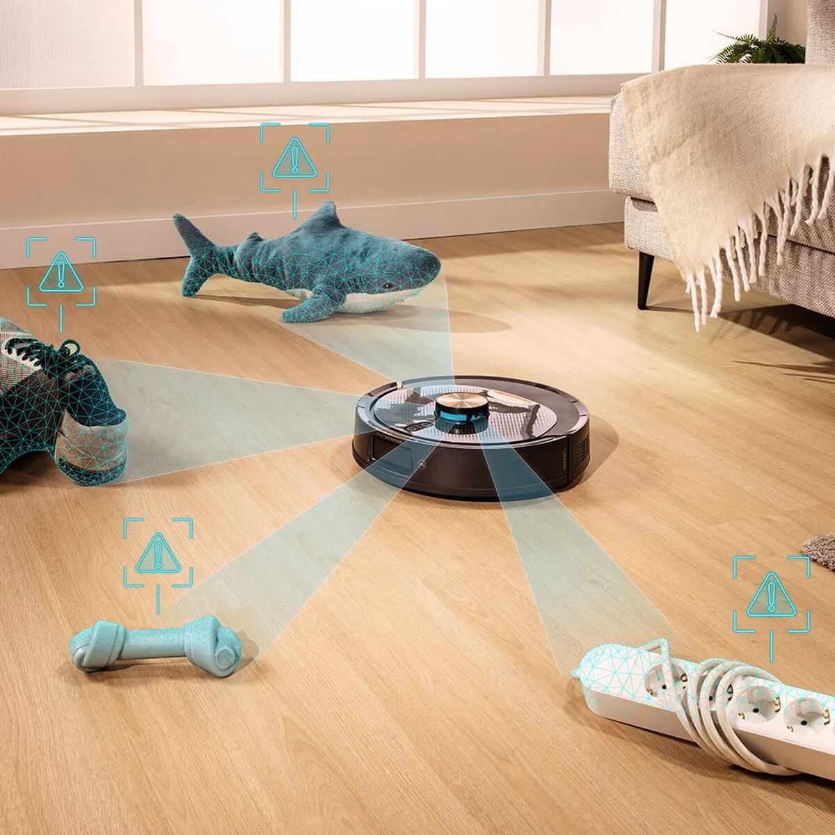 Robot Vacuum Cleaner Cecotec M100 Spin AI-3