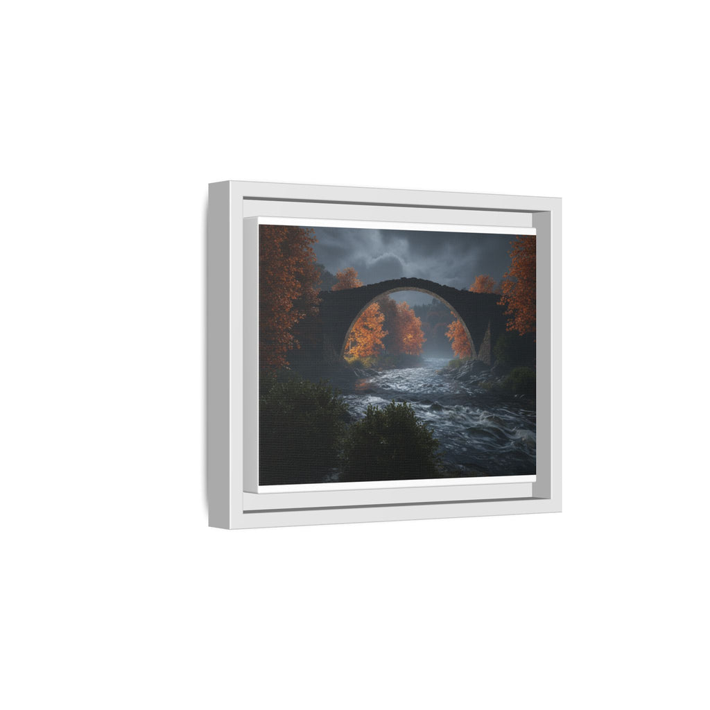 Framed Matte Canvas Print — Devil's Bridge