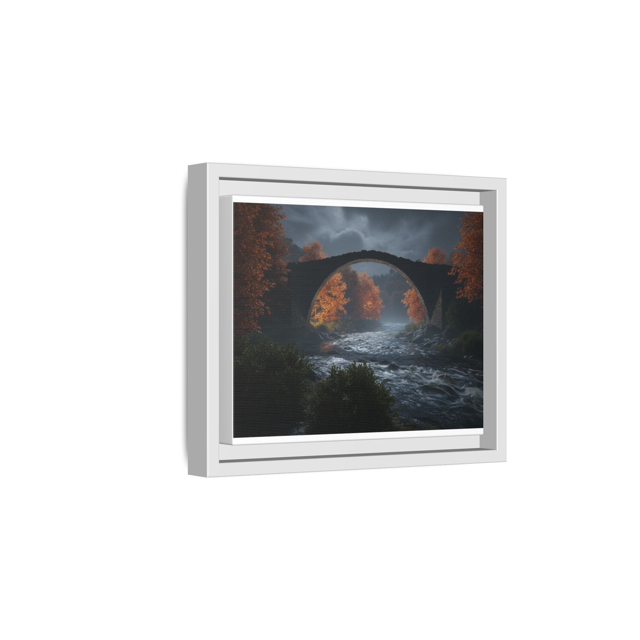 Framed Matte Canvas Print — Devil's Bridge