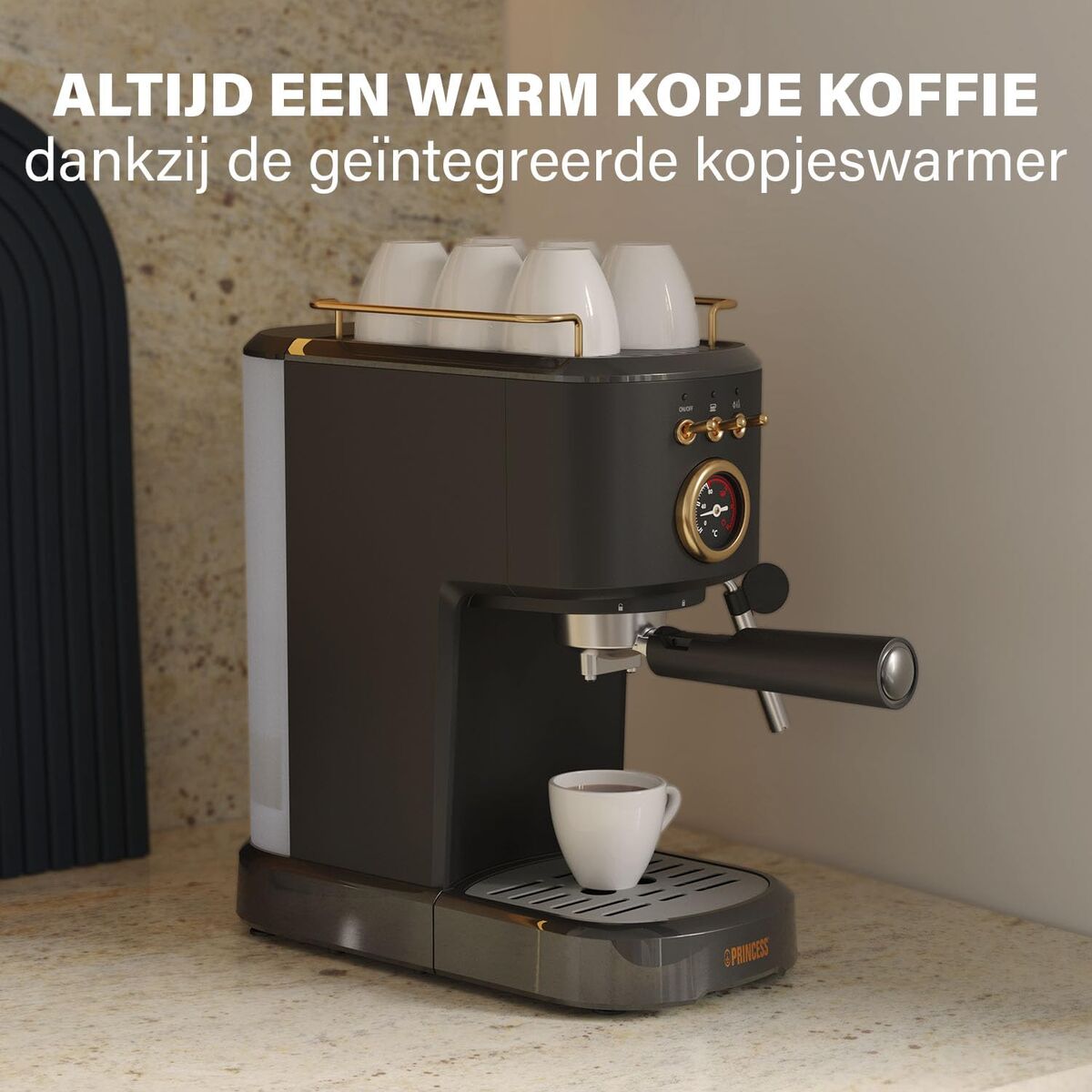 Electric Coffee-maker Princess 249417 Black 1100 W 1,2 L-3