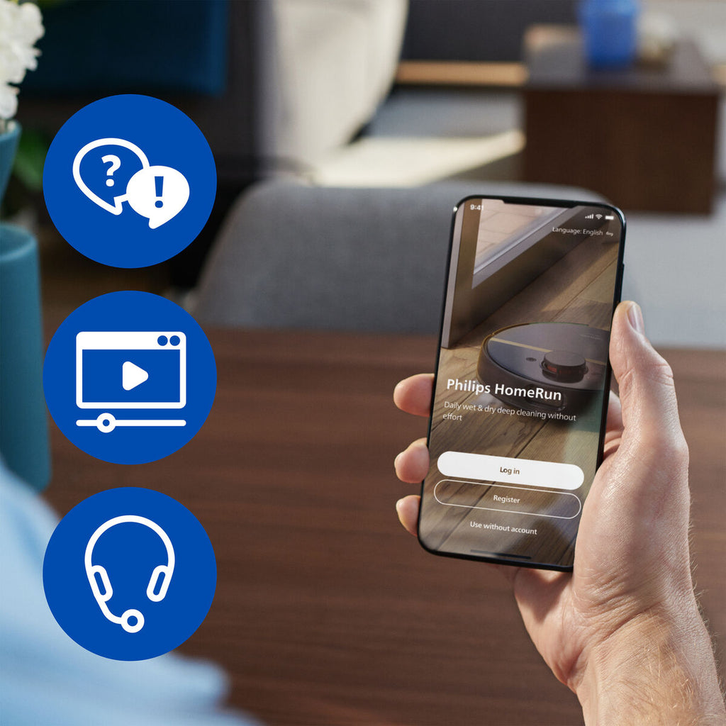 Robot Vacuum Cleaner Philips 4800 mAh-16