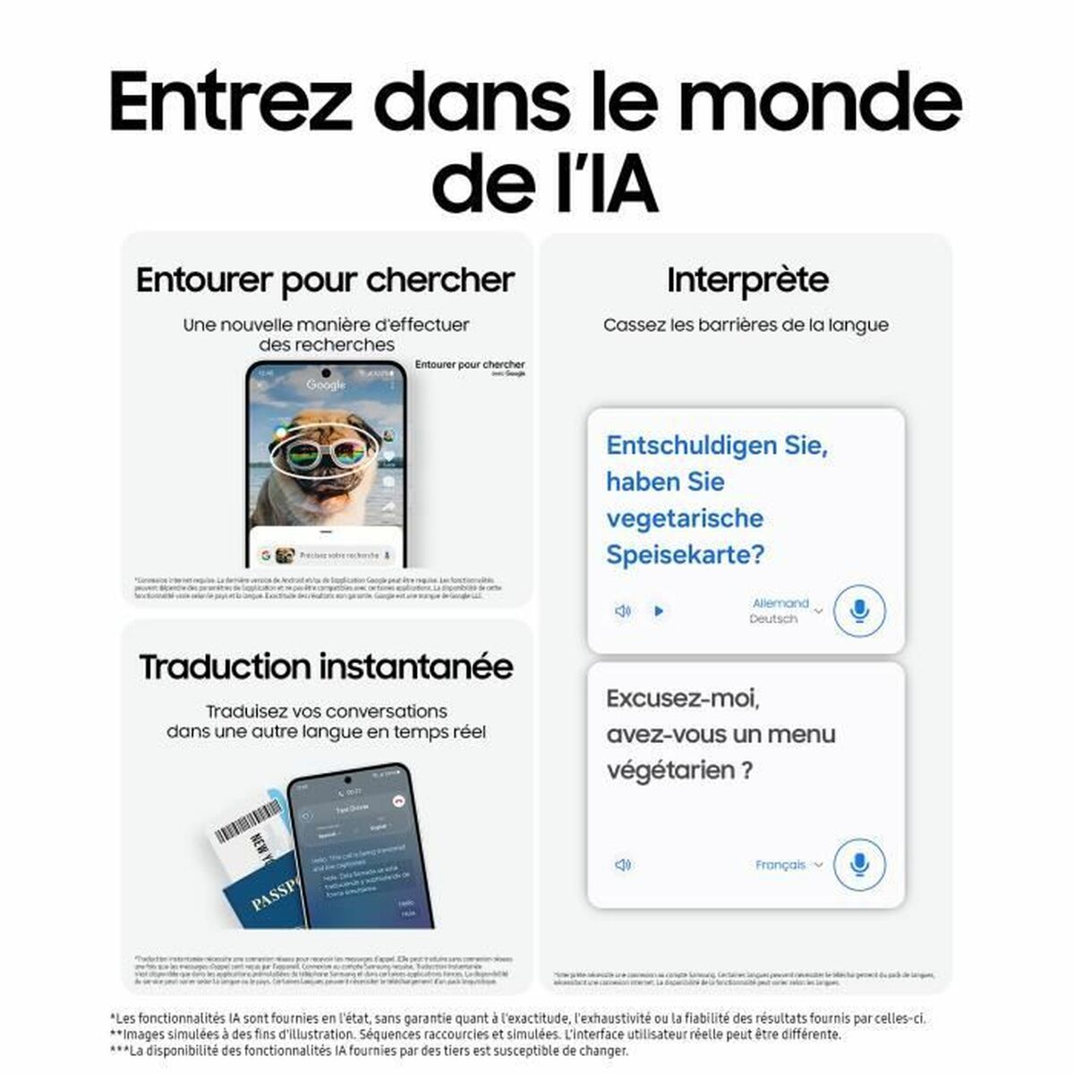 Smartphone Samsung Galaxy S24 FE 5G 6,7" 8 GB RAM 128 GB Grey-3