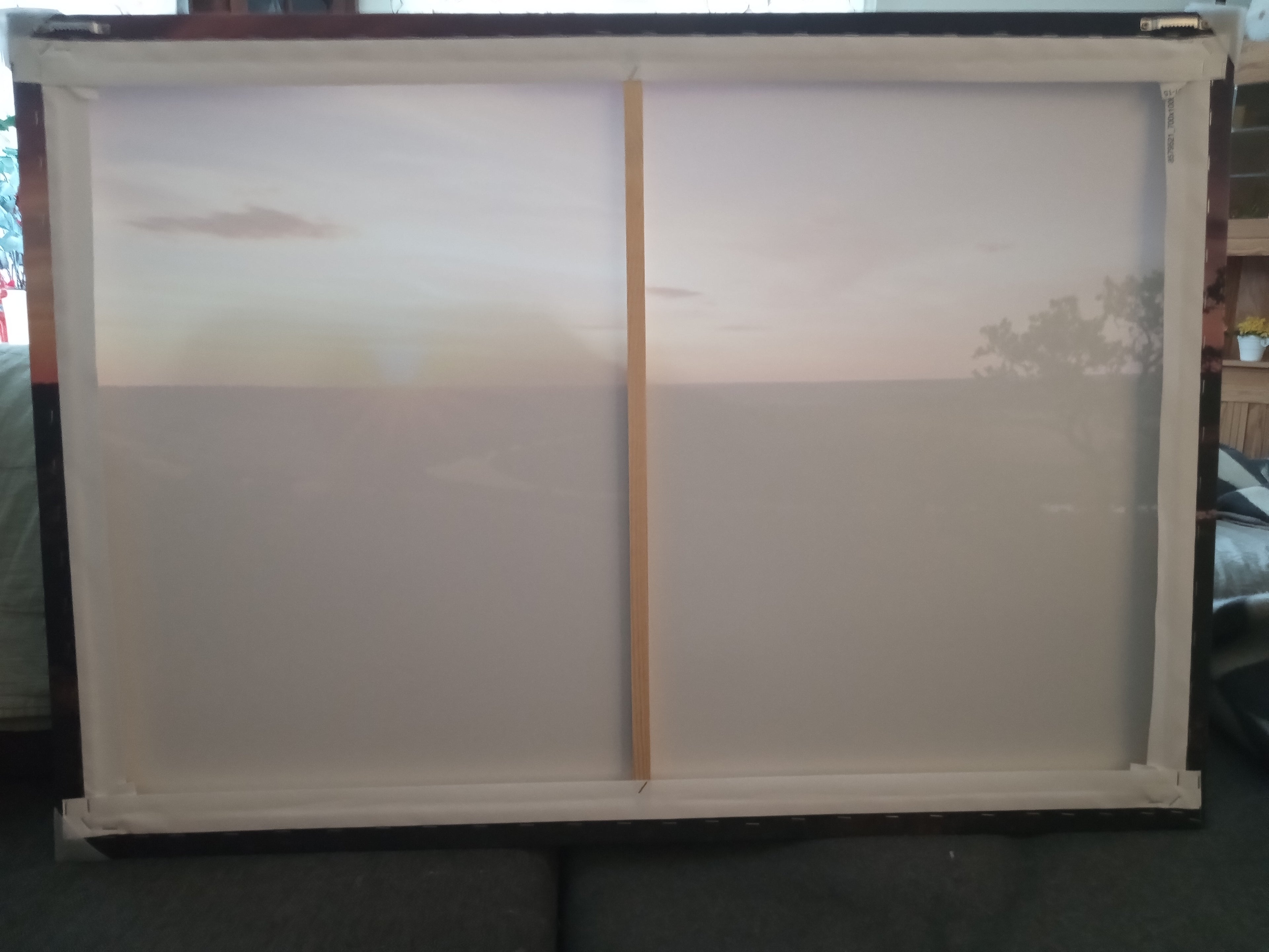 Canvastavla "Step In To The Water"  70x100cm