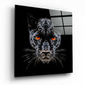 Panther Glass Wall Art-0