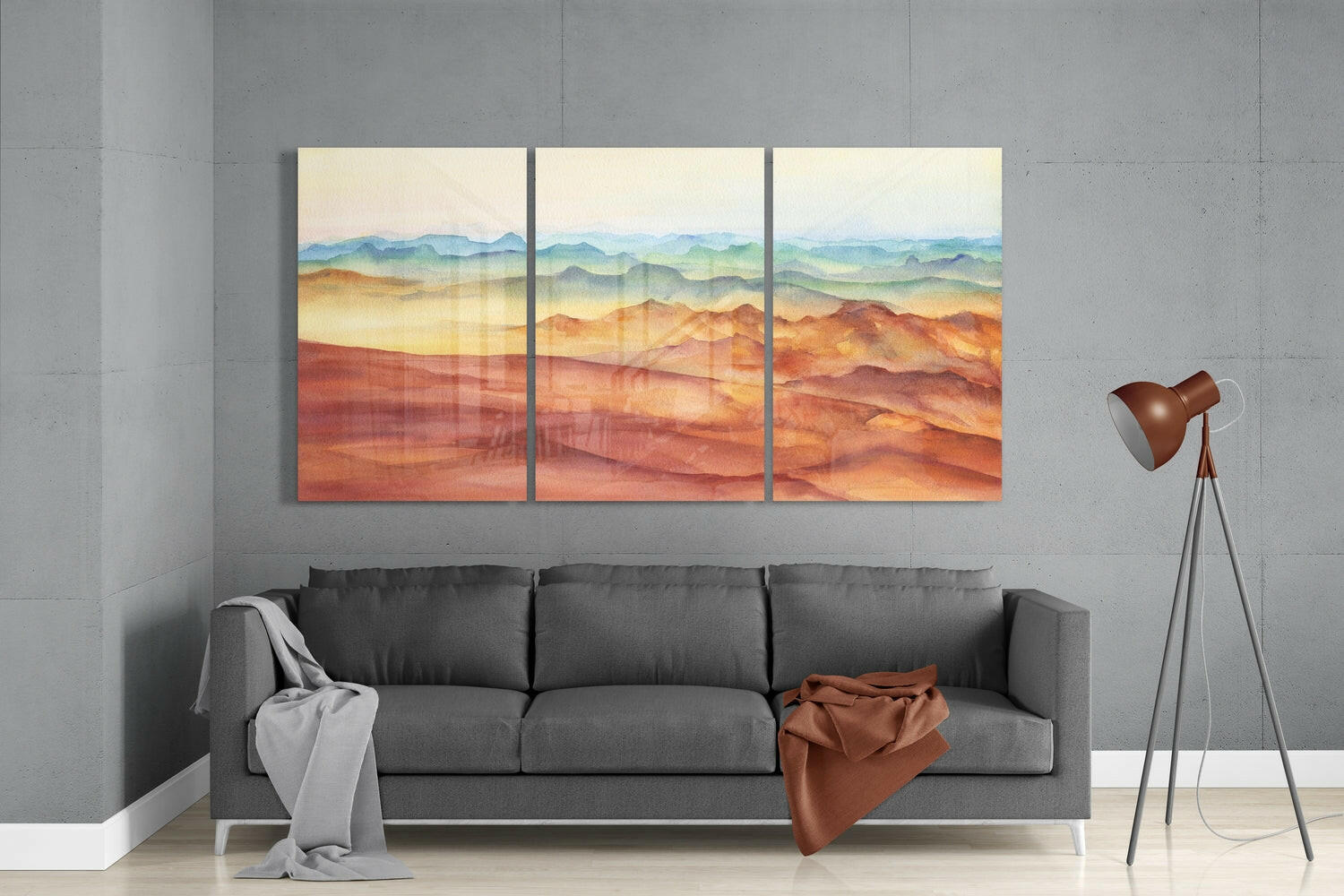 Earth Glass Wall Art-2