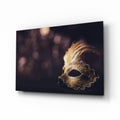 Venetian Mask Glass Wall Art-0
