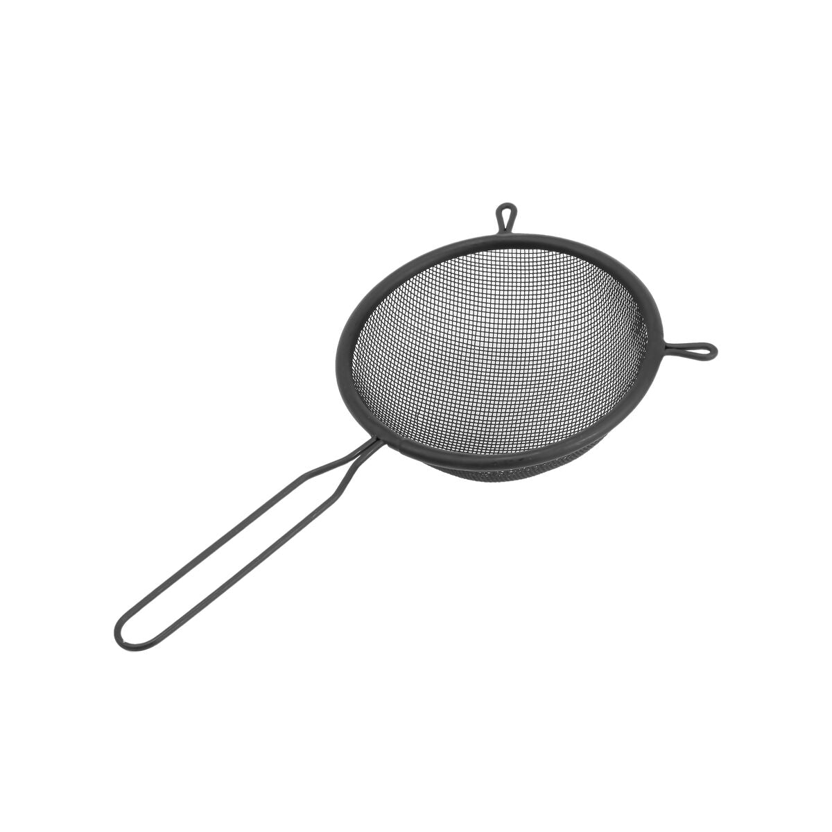 Strainer Quttin Black Metal Ø 10 cm (24 Units)-2