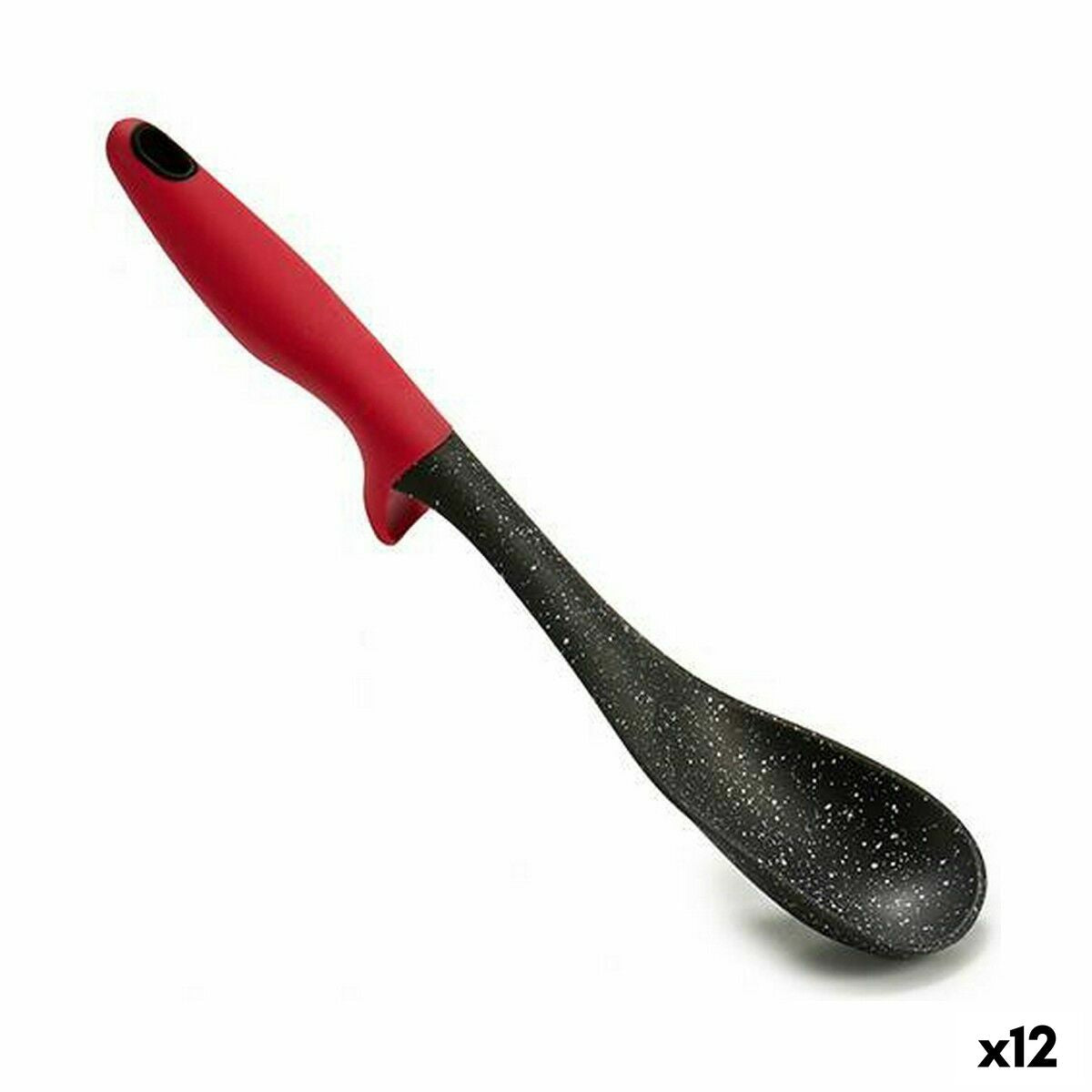 Ladle Nylon 7 x 32 x 7 cm Black Red (12 Units)-0