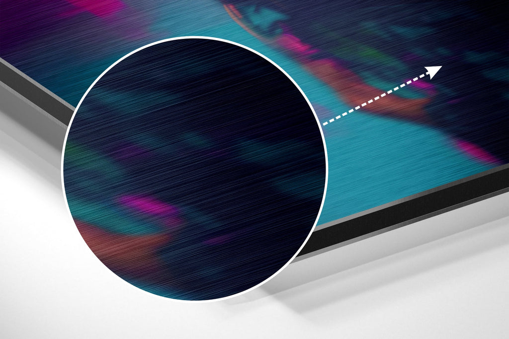 Fashionate Panda Brushed Aluminum Dibond Wall Art-2