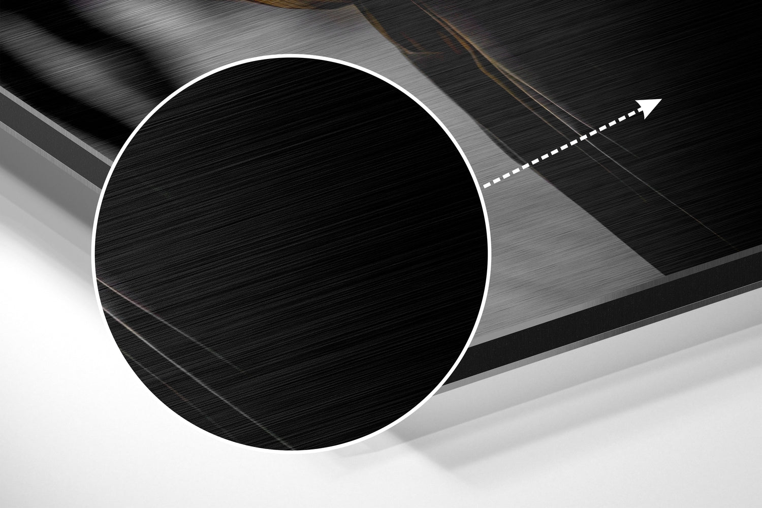 Black Panther Brushed Aluminum Dibond Wall Art-2