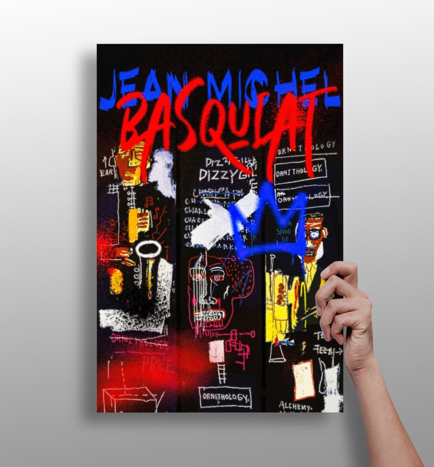 Basquiat Aluminum Print-0