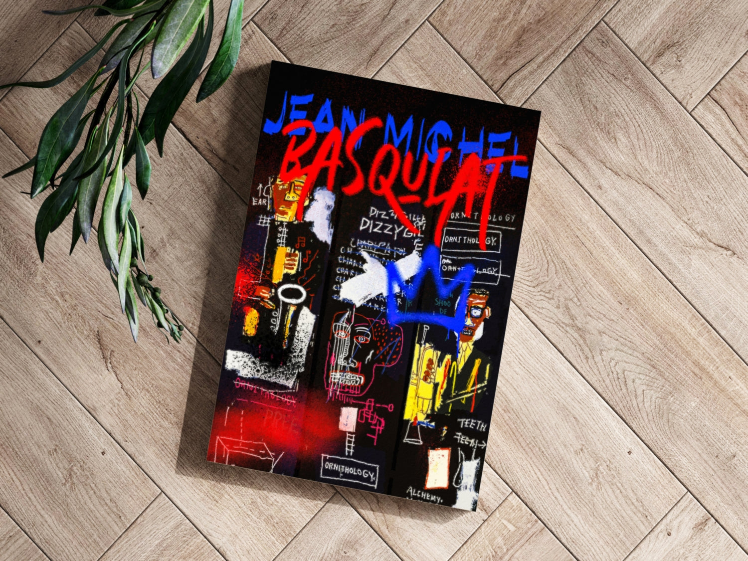 Basquiat Aluminum Print-2