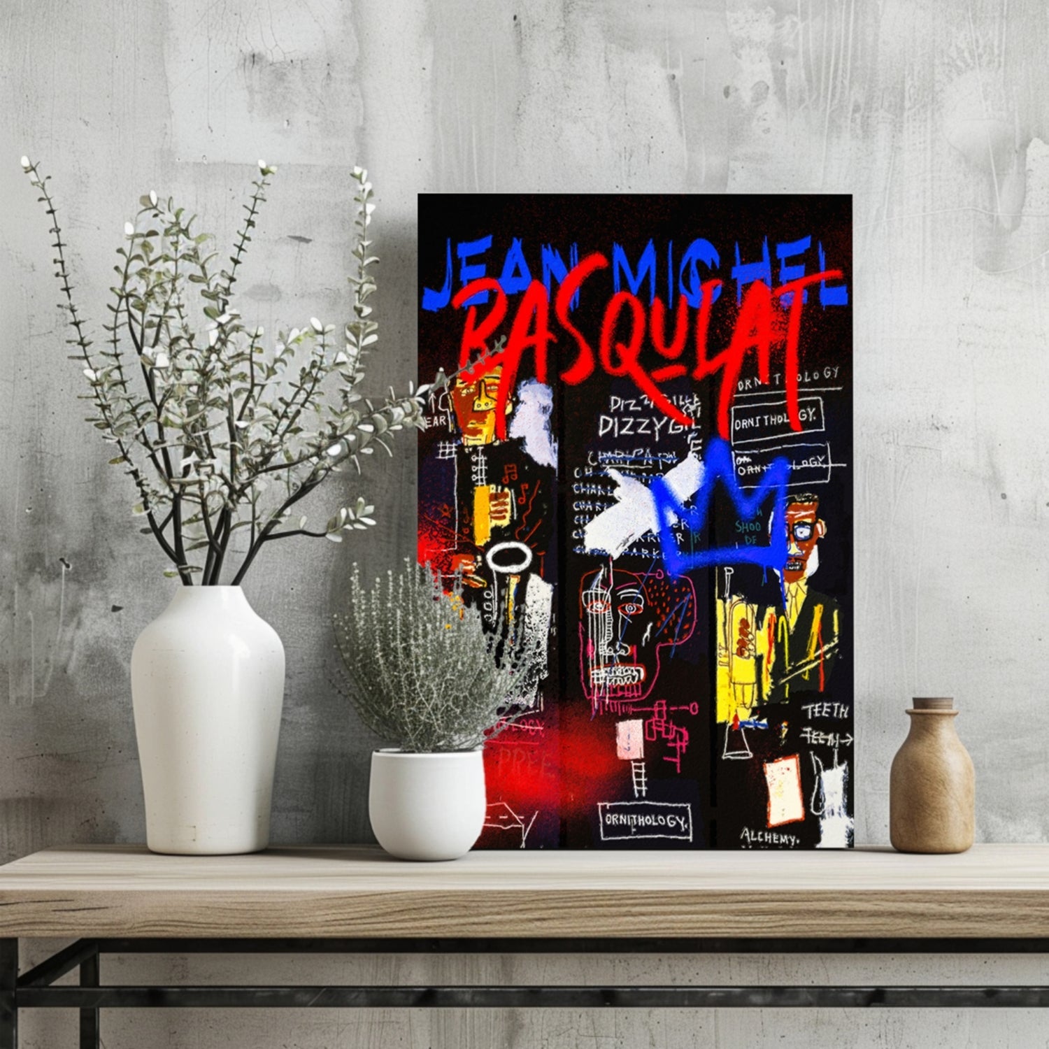 Basquiat Aluminum Print-1