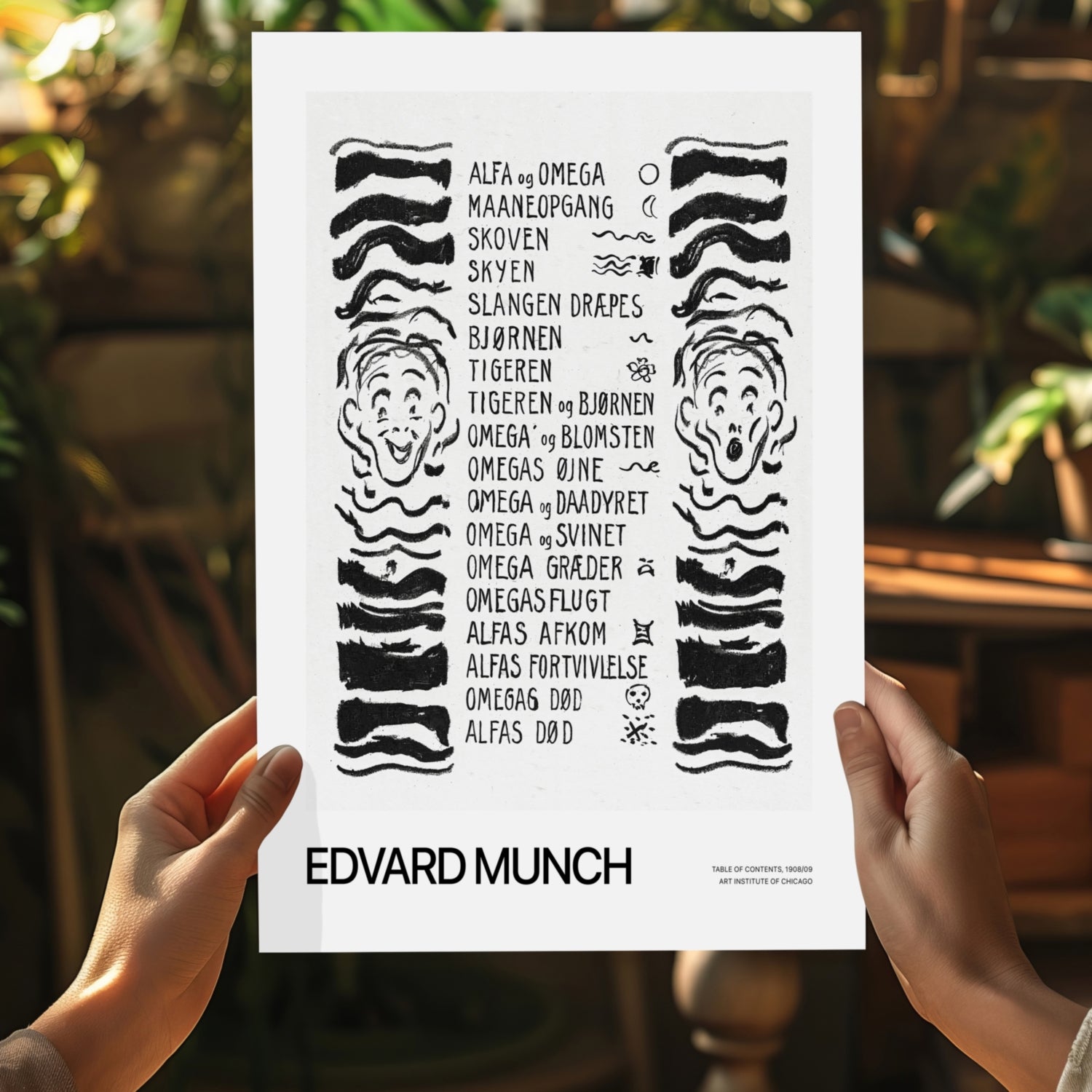 Edward MUNCH Aluminum Print-4