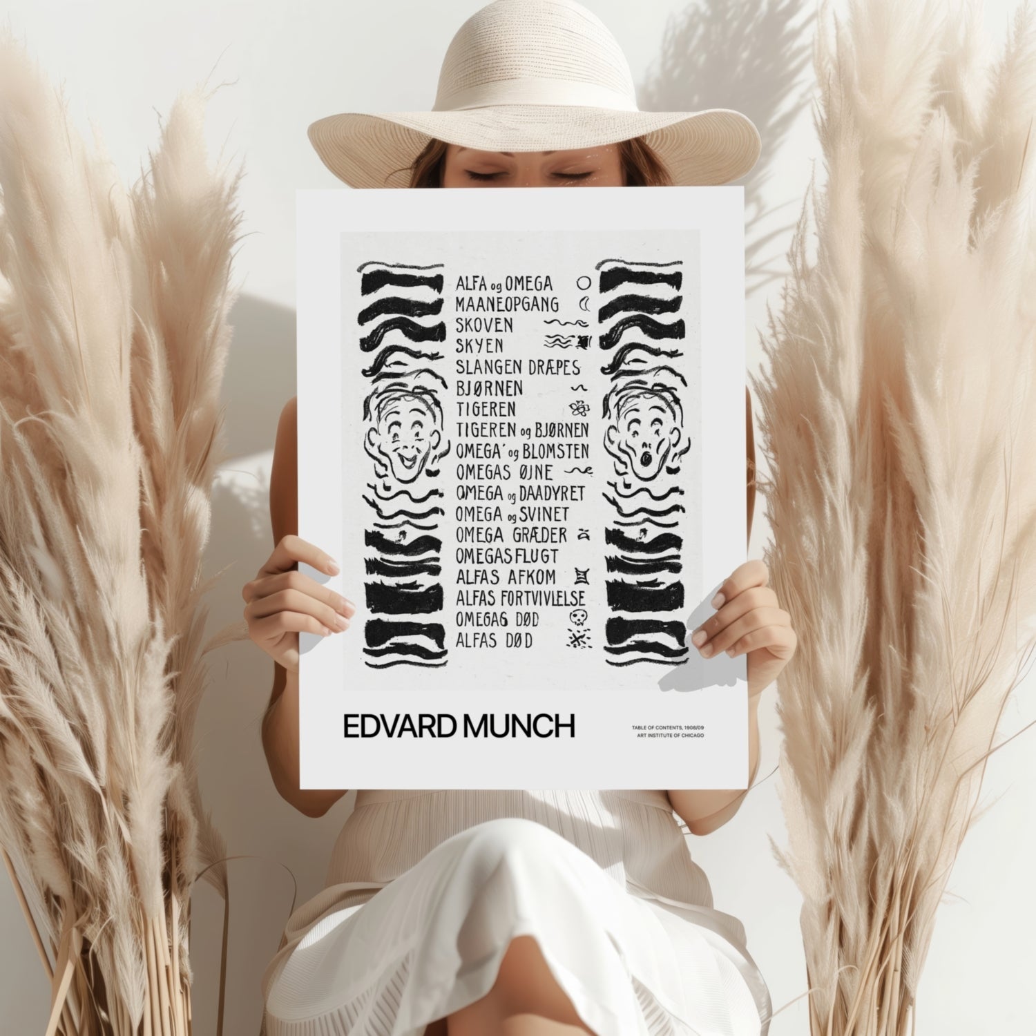 Edward MUNCH Aluminum Print-3