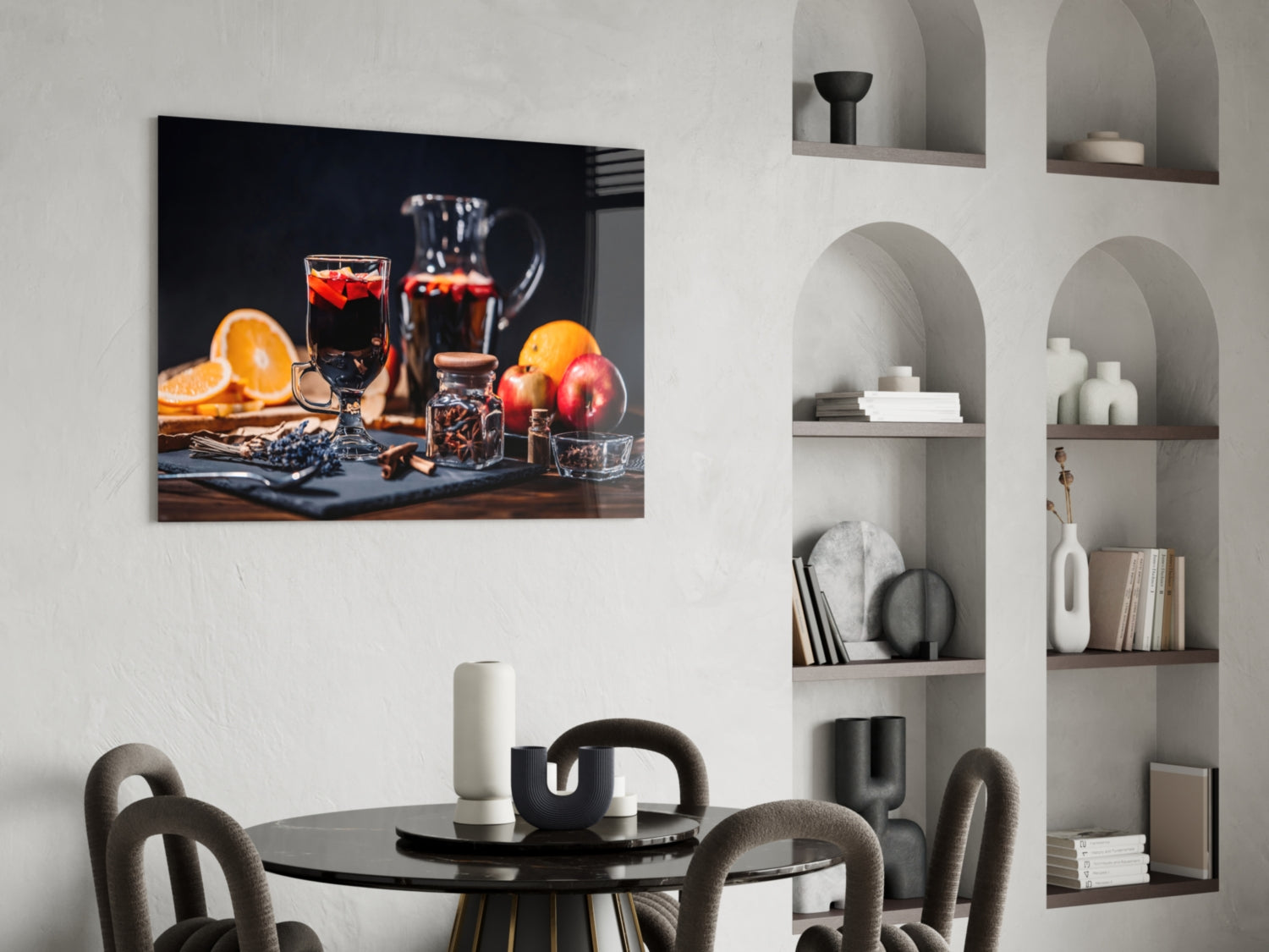 Noel Tea Glass Wall Art-4