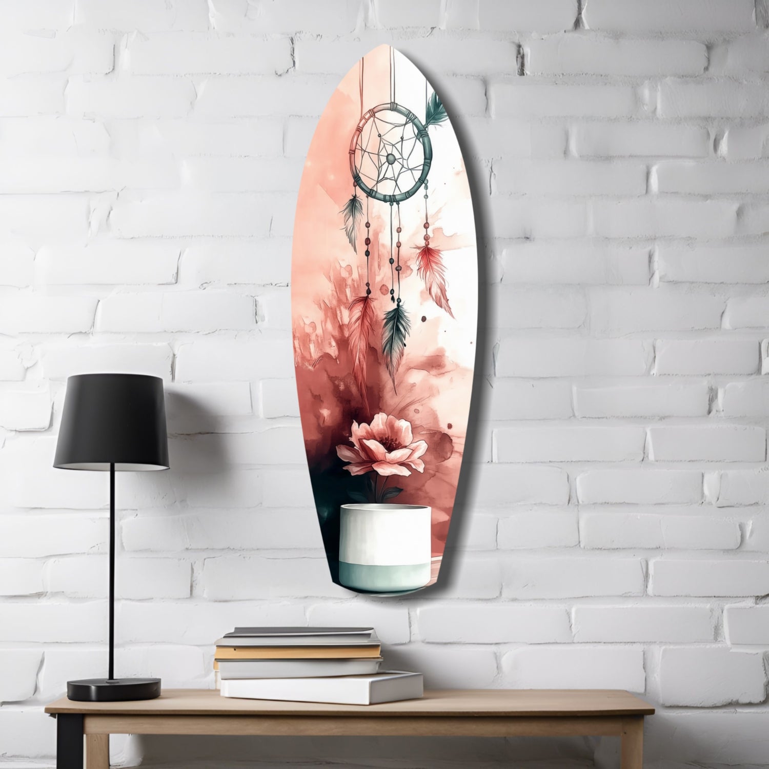 Dreamcatcher Glass Wall Art-3