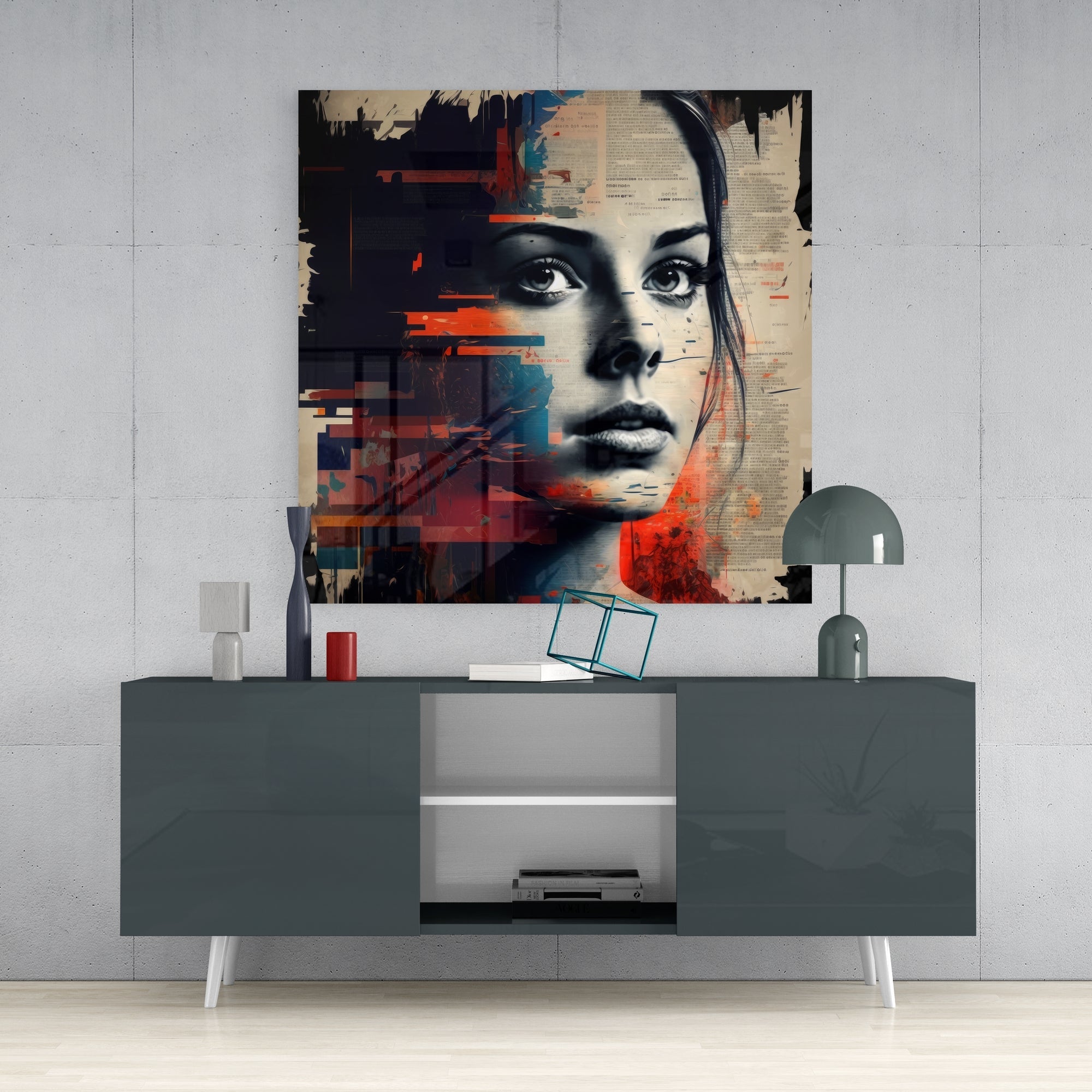 Women Glass Wall Art  || Designers Collection-3
