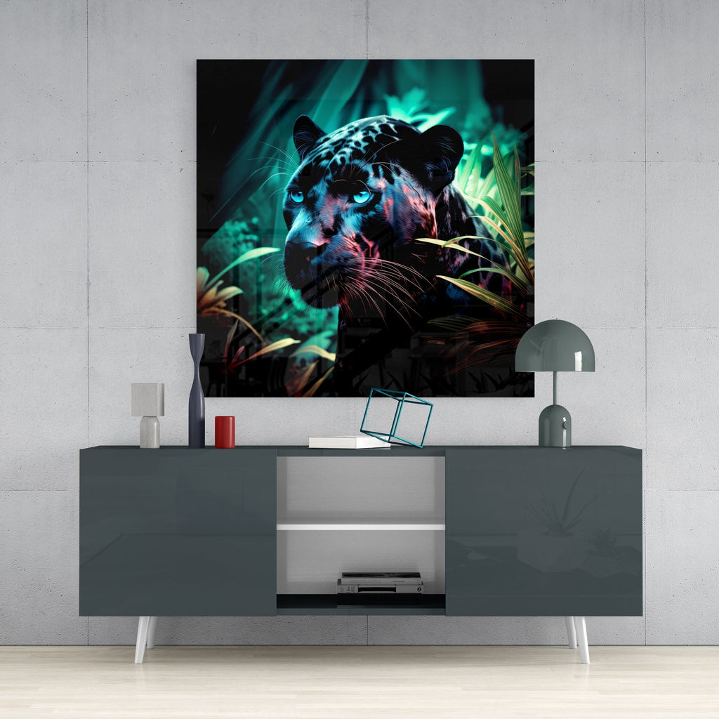 Panther Glass Wall Art  || Designers Collection-3