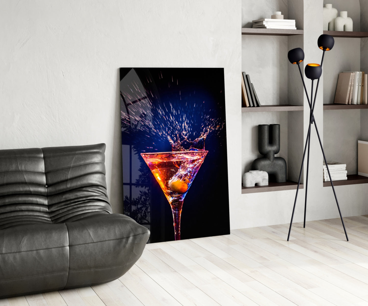Coctail Glass Wall Art-4