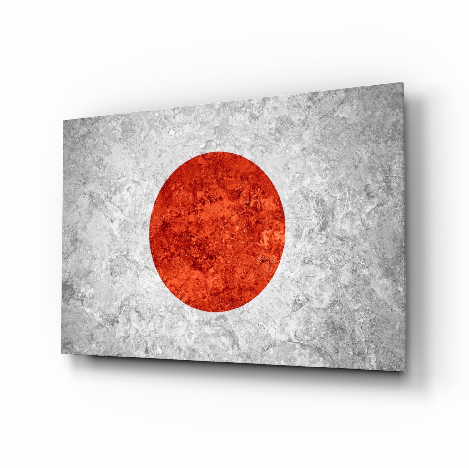 Flag of Japan Glass Wall Art-0