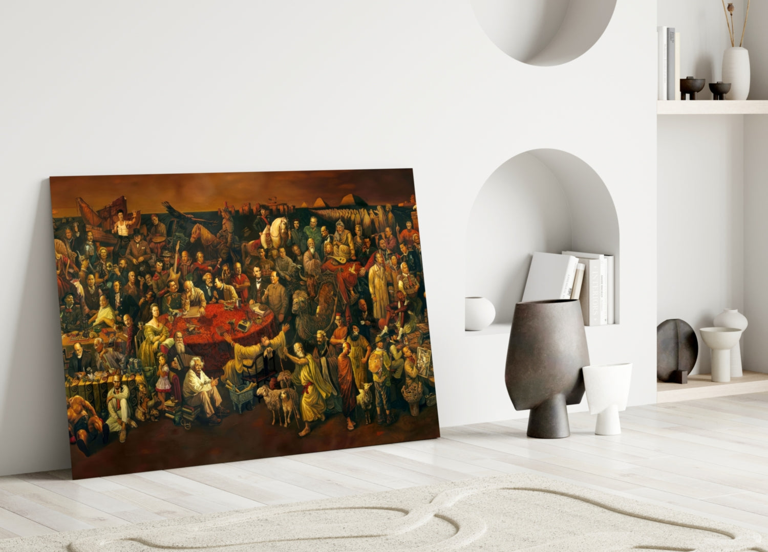 101 Famous People Glass Wall Art-2