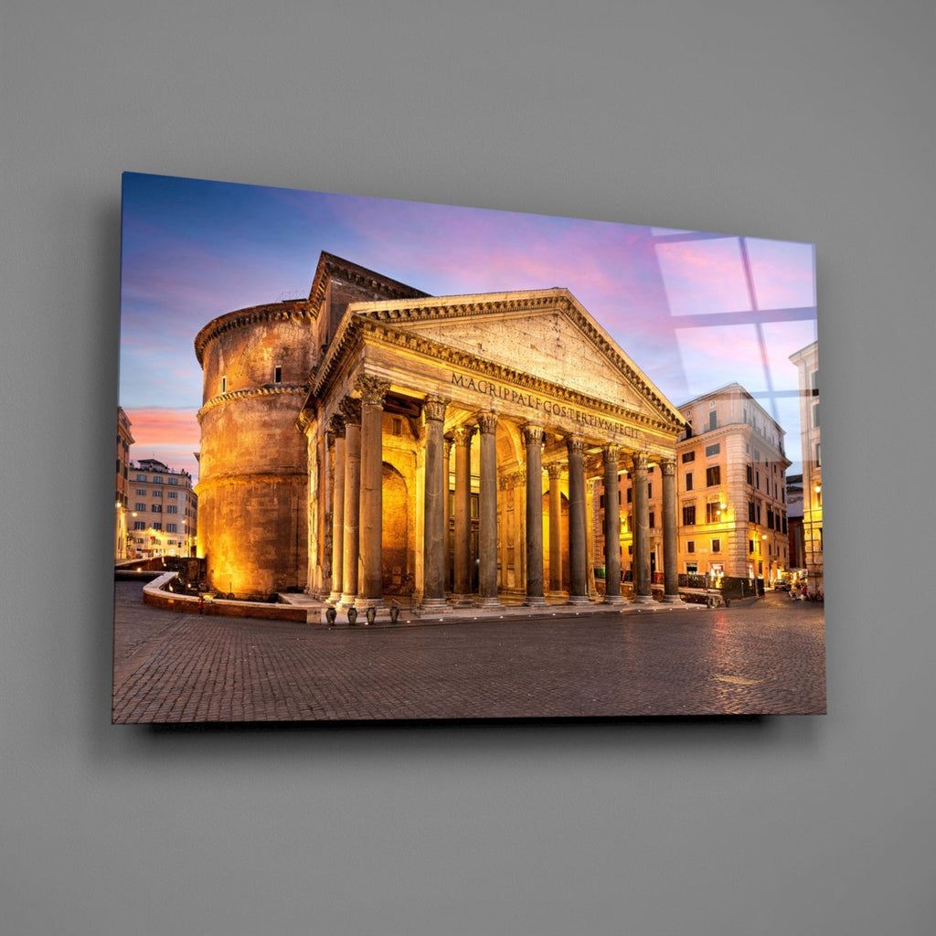 Pantheon Glass Wall Art-1