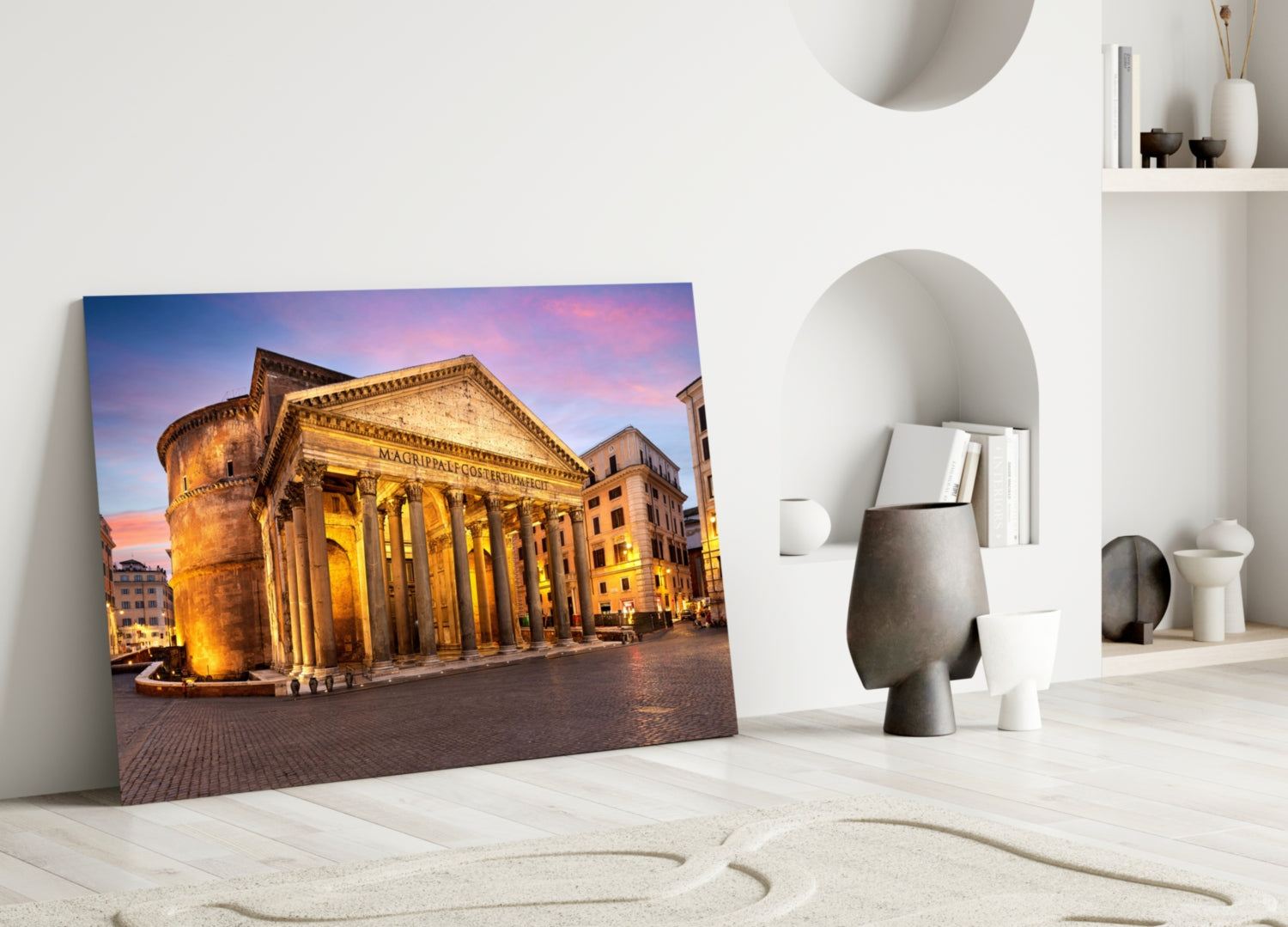 Pantheon Glass Wall Art-2
