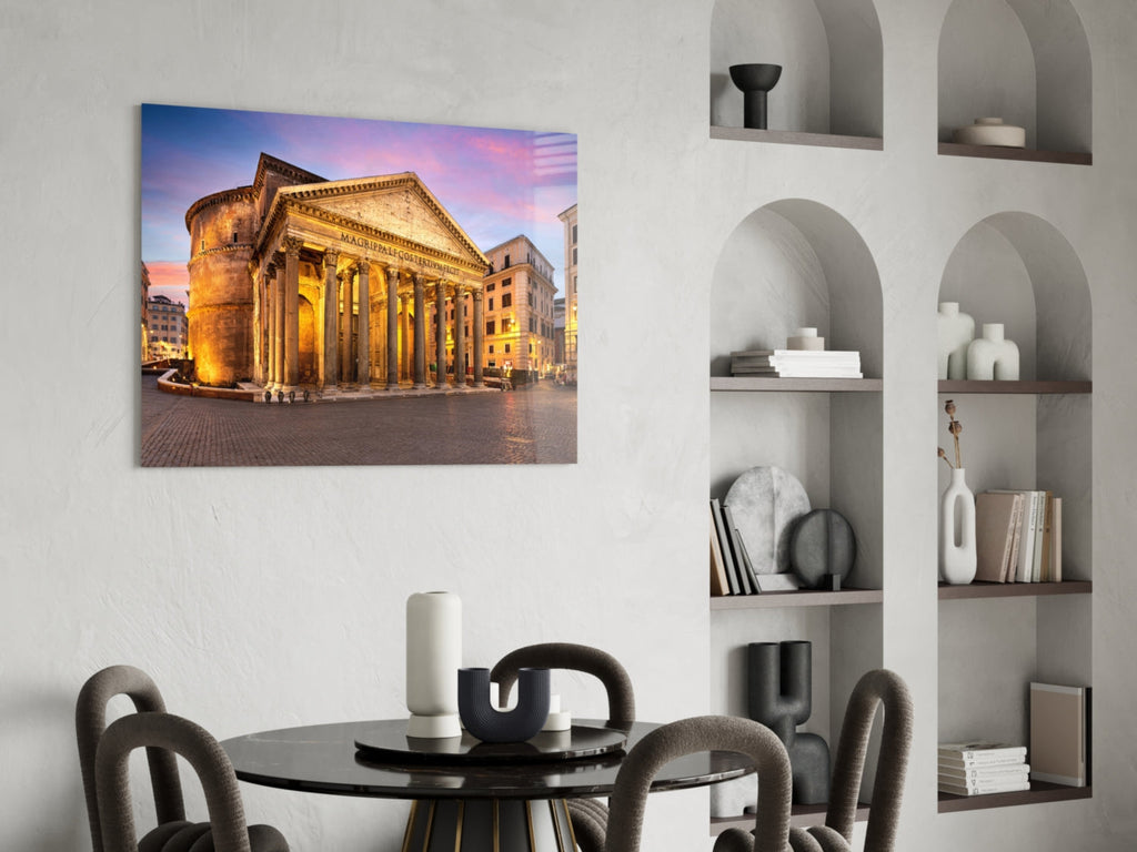 Pantheon Glass Wall Art-4